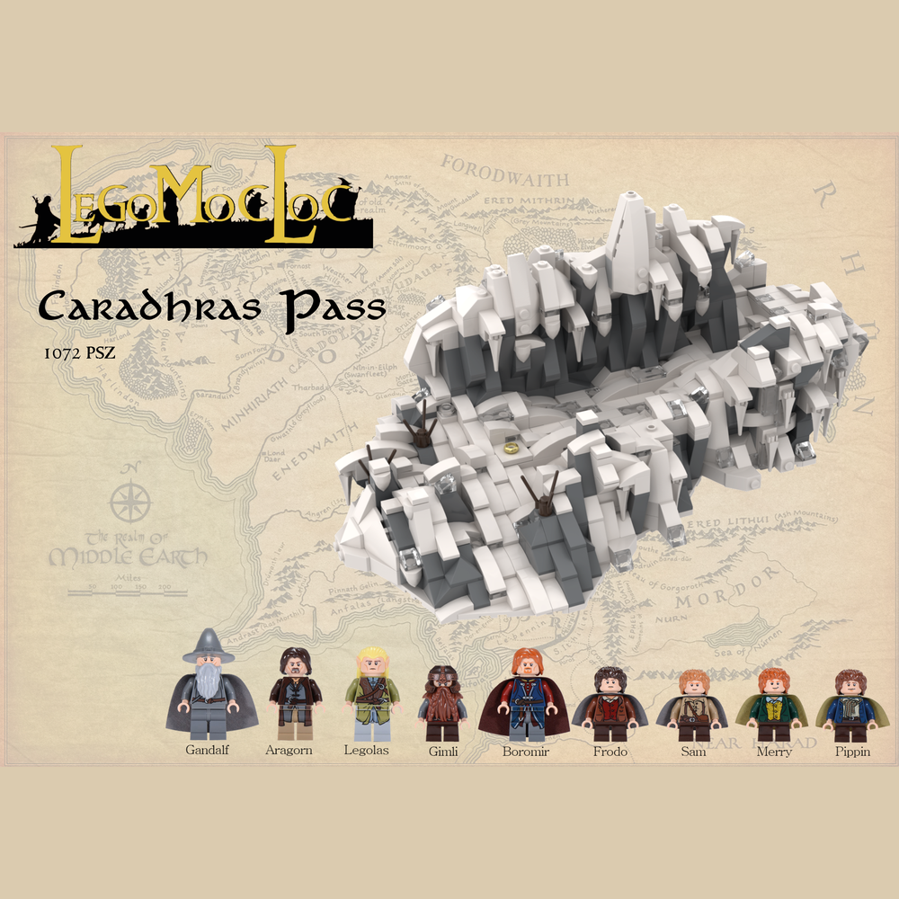 Lego lord of the rings pass of caradhras sale