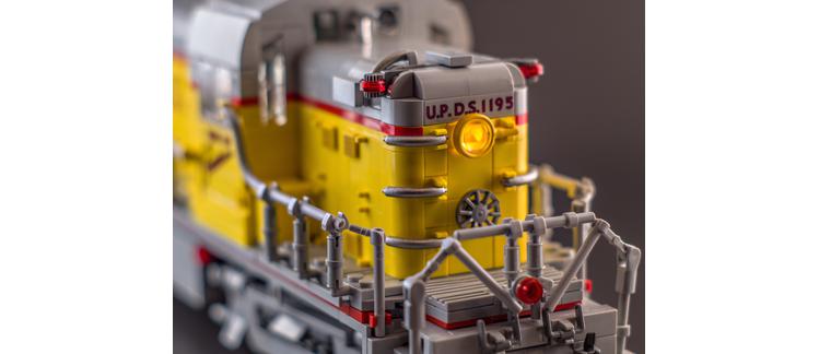 RSC-2 Union Pacific Train 1283 teile für 14+ Jahre und älter MOC-117021