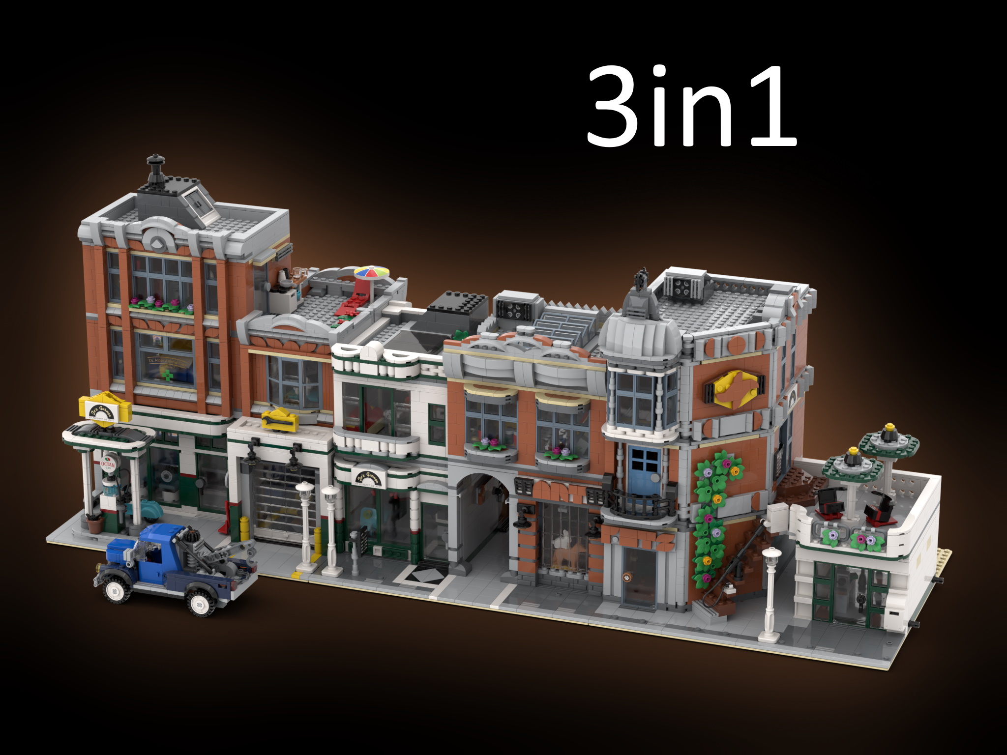 MOC] Mojo Dojo Casa House, a.k.a. Rick's Cafe Patriarcat : r/lego